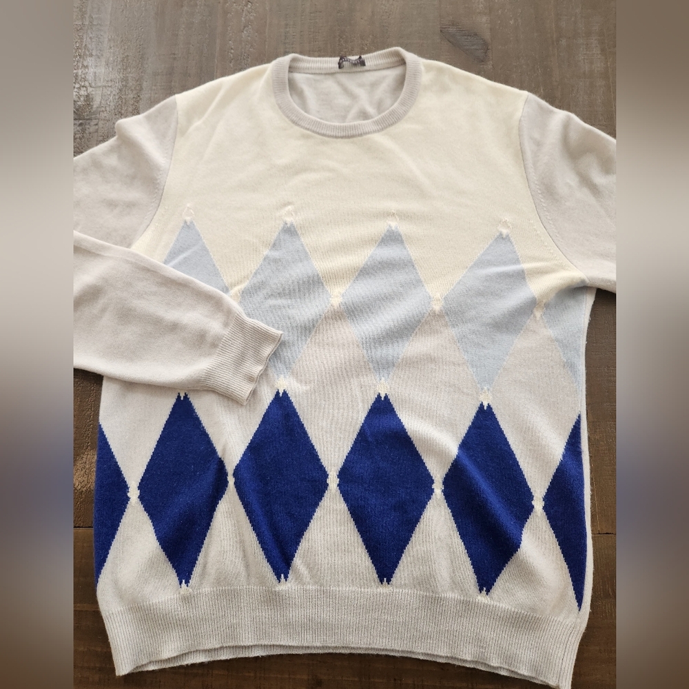 Ballantyne 100% cashmere sweater size L made in Italy